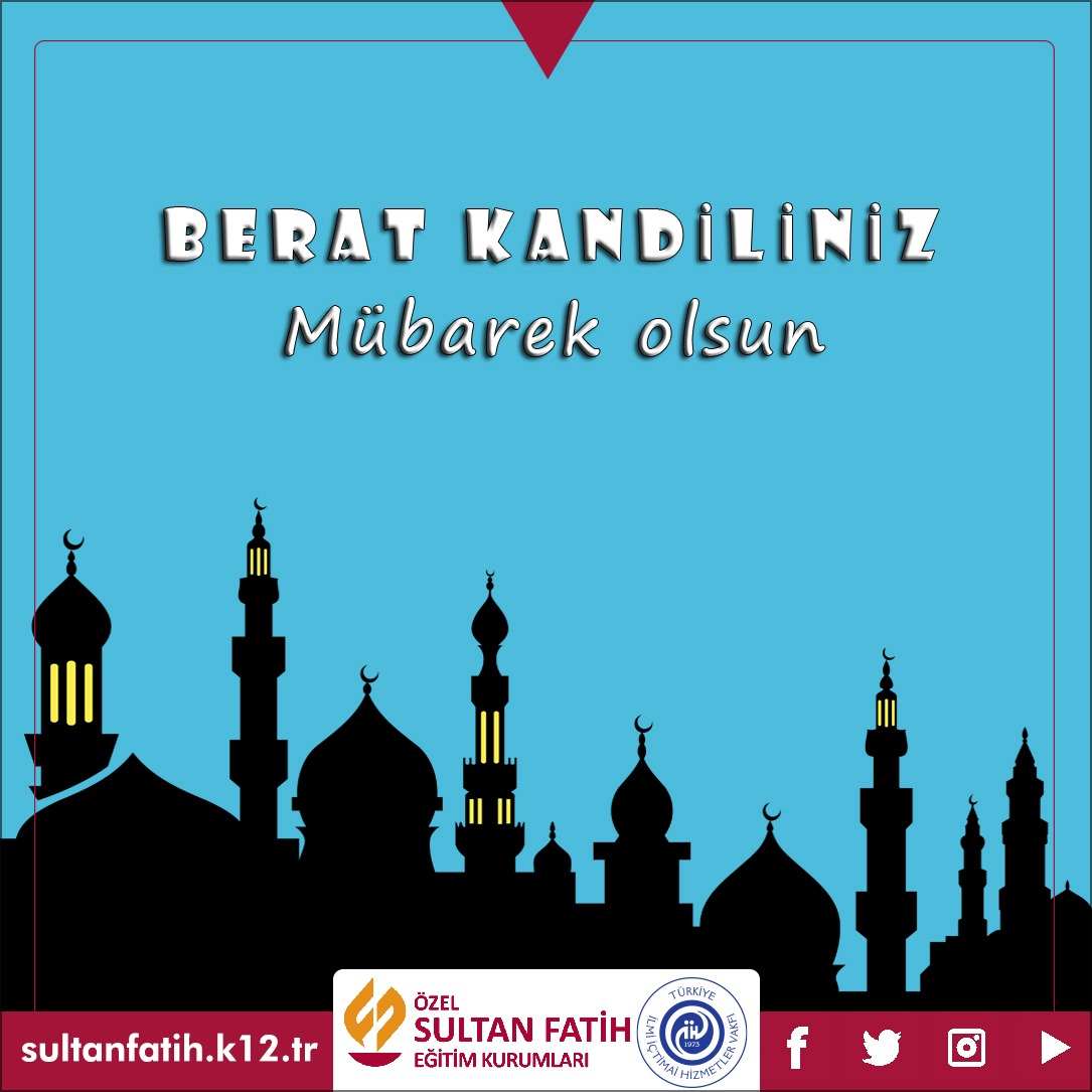 BERAT KANDİLİNİZ MÜBAREK OLSUN