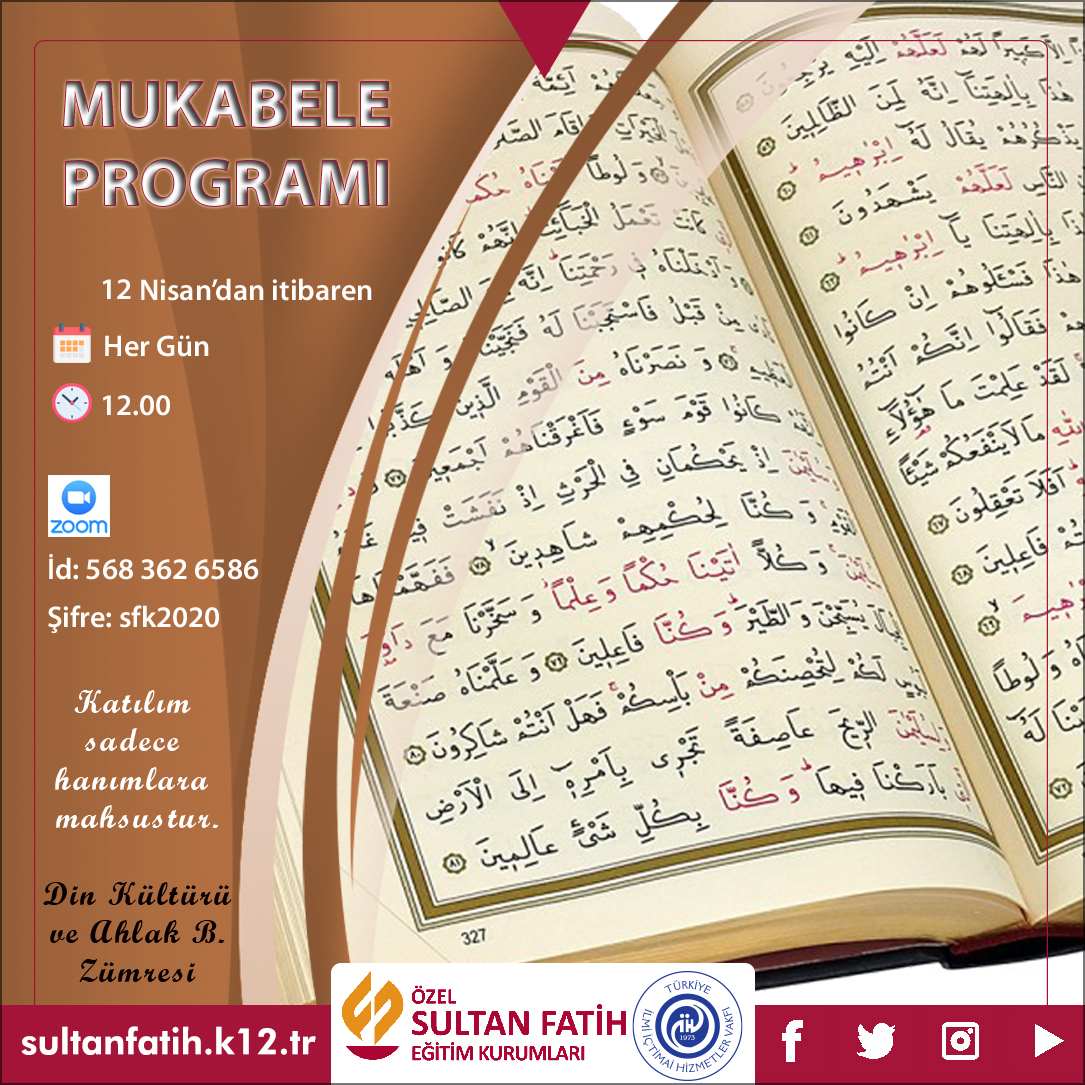 SULTAN FATİH MUKABELE PROGRAMI