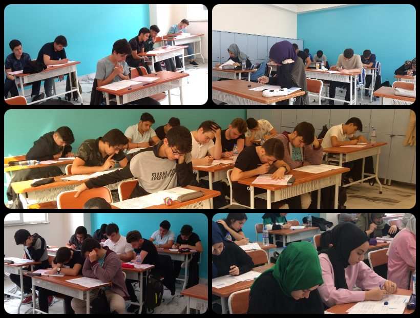 SULTAN FATİH KOLEJİ VE FEN LİSESİNDE TYT DENEME HEYECANI BAŞLADI