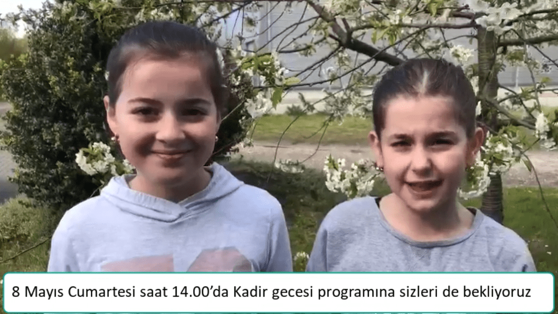 KADİR GECESİ PROGRAMA DAVET