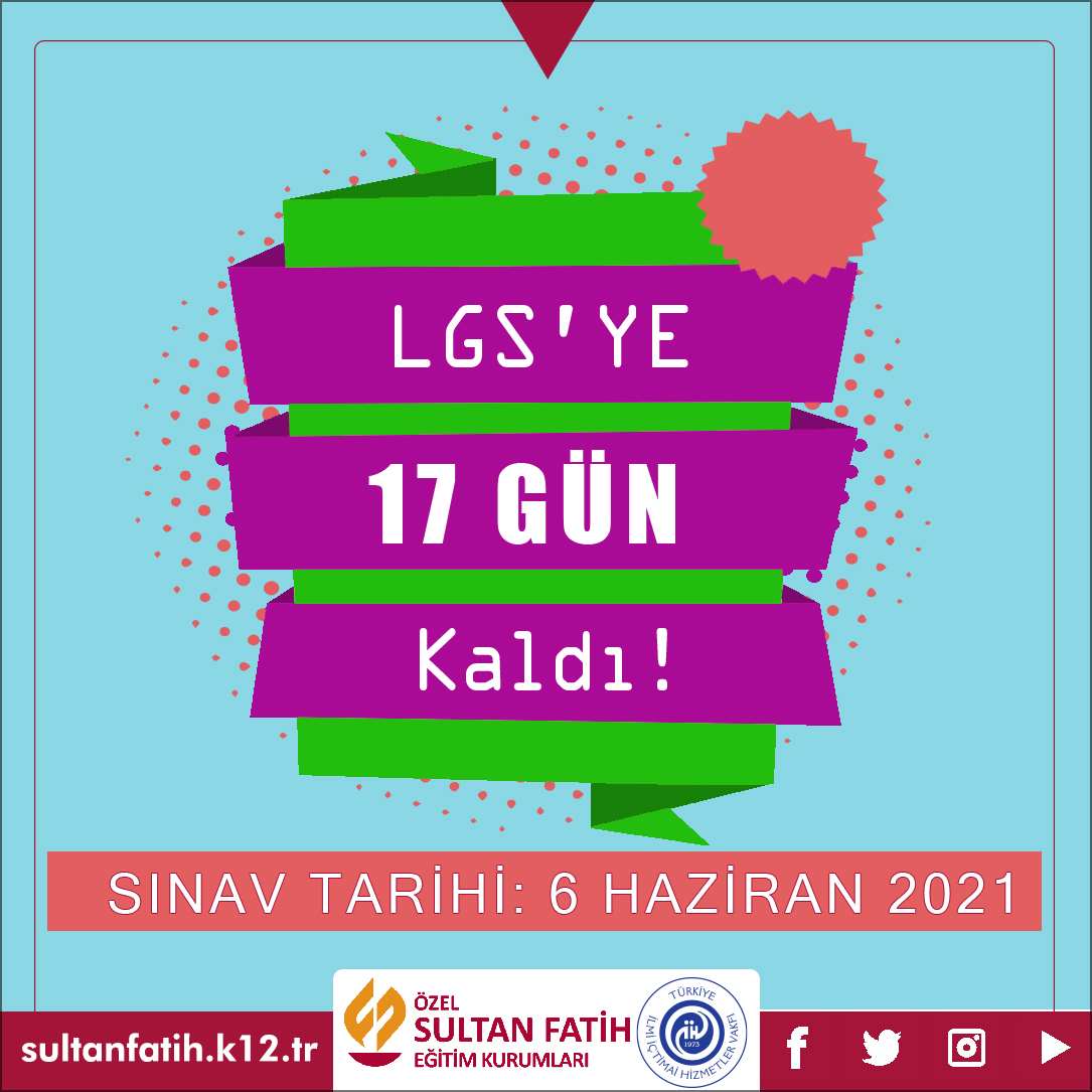 LGS'YE 17 GÜN KALDI