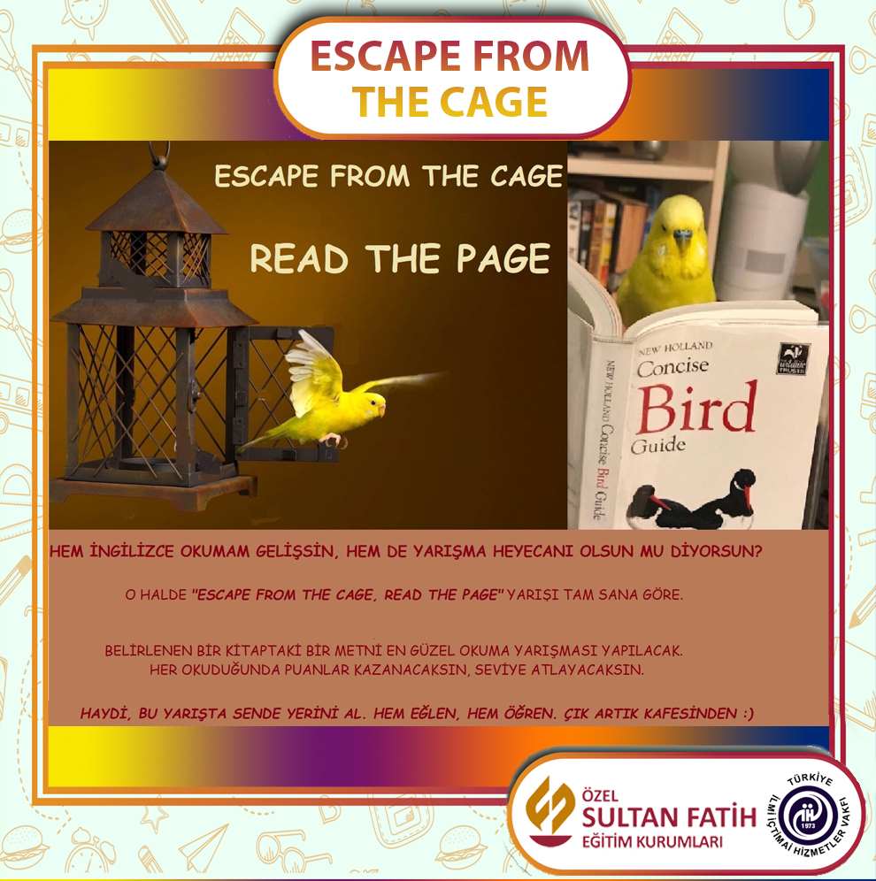 ESCAPE FROM THE CAGE