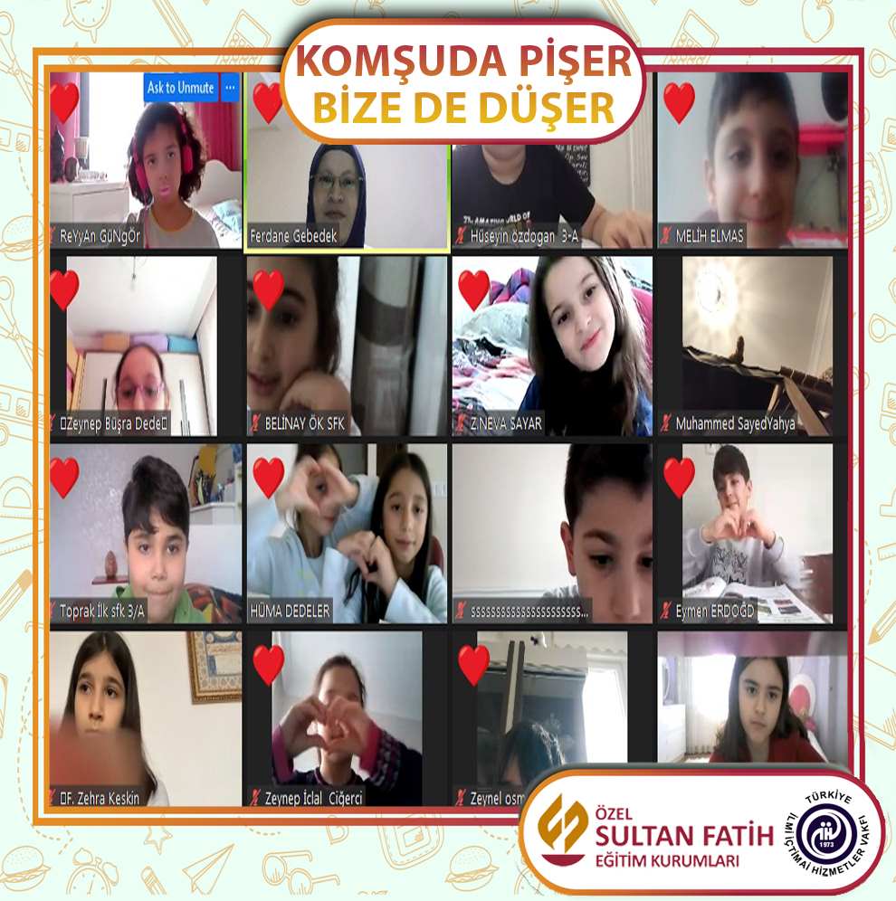 KOMŞUDA PİŞER BİZE DE DÜŞER 