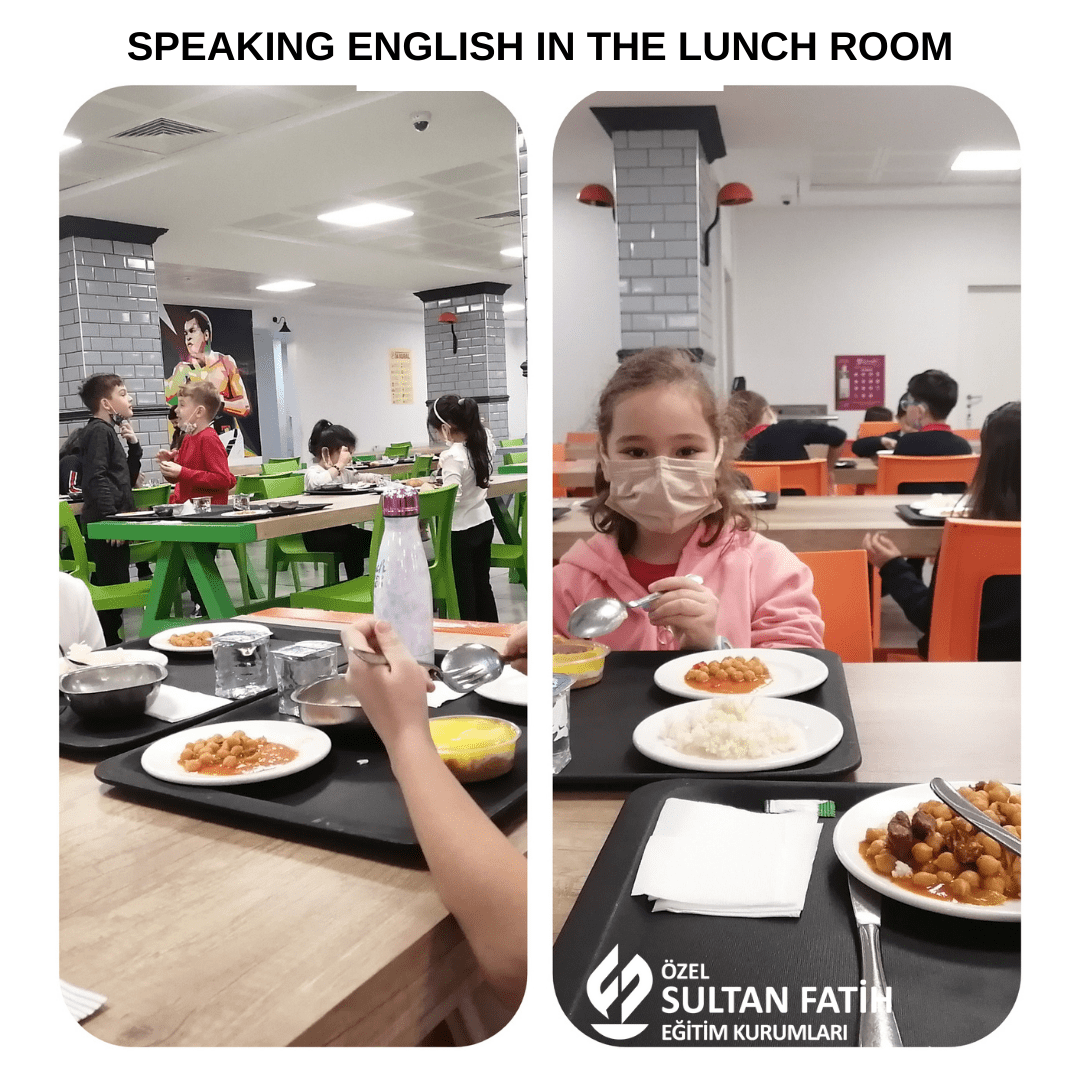 SPEAKING ENGLISH IN THE LUNCH ROOM
