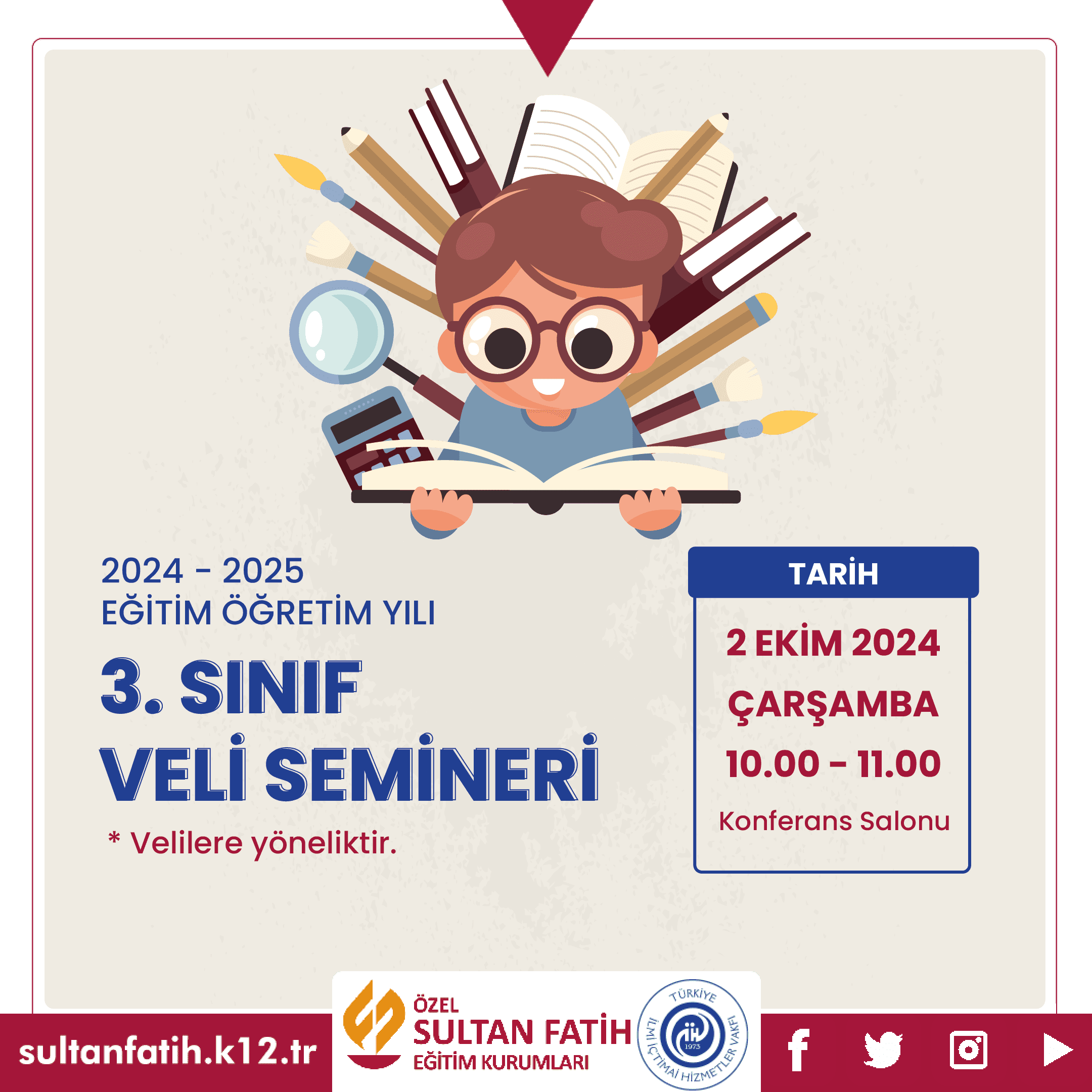 3. SINIF VELİ SEMİNERİ